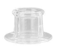 Qudinip Collier de Cou pour Perroquet, Collier de Récupération en Acrylique pour la Prévention du Plumage des Plumes et la Protection des Blessures, avec (M diamètre extérieur 7,2 diamètre intérieur