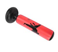 Qudinip Colonne de Boxe Gonflable, Sac de Boxe Vertical épais et Durable pour la Pratique des Sports D'intérieur et D'extérieur en PVC 1 unité (Rouge)