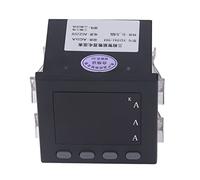 Qudinip Compteur de Courant triphasé Intelligent 220V, avec Affichage Numérique LED, Fonctions Programmables pour Usage Industriel, Matériau ABS Durable