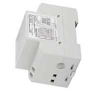 Qudinip Compteur de Tension AC, Courant, Affichage Numérique LCD, Moniteur Multifonction pour équipement électrique, Usage Domestique, Matériau ABS, 1 unité (AC250-450V)
