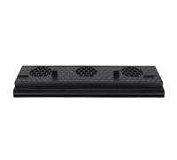Qudinip Console de Jeu Verticale avec Support de Refroidissement avec 3 Ports USB et Barre Lumineuse pour One X - Matériau ABS Durable - Idéal pour Les Joueurs