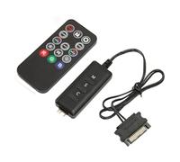 Qudinip Contrôleur Fil ARGB pour Ventilateurs de PC, Télécommande à Effets D'éclairage Réglables, Taille Compacte, 5V 3 Broches, Plug and Play