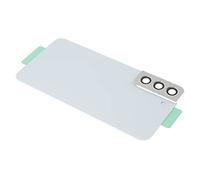 Qudinip Coque Arrière de Remplacement pour S22 Plus S906U S906F, Boîtier en Verre Durable, Répare Facilement Le Téléphone fissuré, 1 unité (Blanche)