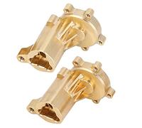 Qudinip Couvercle de Boîtier de Portail Arrière en Laiton, 2 Pièces, pour Véhicule à Chenilles, adapté pour Gen8 II 1/10 RC, Conception Durable