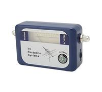 Qudinip Détecteur de Signal de Télévision Numérique, Mini Compteur de Force de Signal de Haute Précision pour Fonction de Rétroéclairage du Satellite et Utilisation Portable