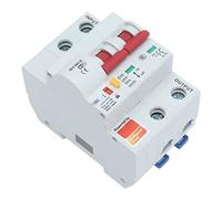 Qudinip Disjoncteur Intelligent 2P WiFi Bluetooth Commutateur de Télécommande Protection Fiable contre les Surintensités pour L'alimentation Domestique PA66 Ignifuge (16A)