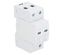 Qudinip Dispositif de Protection Contre Les Surtensions, Haute Performance, Protecteur de Tension 80KA, Réponse Rapide pour la sécurité électrique Domestique, Blanc (2P 275V)