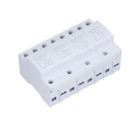 Qudinip Dispositif de Protection Contre Les Surtensions pour Parafoudre Domestique 4P 15KA avec capacité de Décharge de Courant de Tonnerre élevée pour Une Installation en Extérieur