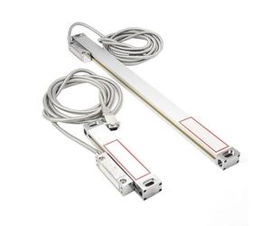 Qudinip Échelle Linéaire, 3 Jeux avec Course Différente pour Lecture Numérique JCS900 2AE JCS900 3AE, Profil en Alliage D'aluminium, Roulement intégré, Données Stables et Précises (Course 300mm et