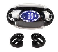 Qudinip Écouteurs Intelligents sans Fil Bluetooth 5.3 avec Traducteur de Langue pour Conversations en Temps Réel, Prend en Charge 144 Langues, écouteurs Antibruit en Noir (Noir)