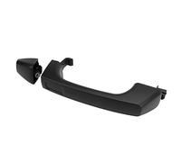 Qudinip Embout de Poignée de Porte Extérieure, Design élégant et Solide pour H3 H3T 2006-2010, en ABS Durable, 2 Pièces (Noire)