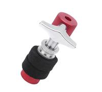 Qudinip Embrayage de Cymbale Hi-Hat, Haute qualité, Rouge, Noir, Remplacement Durable pour Accessoires de Kit de Batterie Jazz