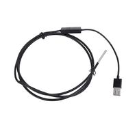 Qudinip Endoscope USB, Caméra d'inspection Industrielle à luminosité Réglable, Profondeur de Champ de 15 à 20 Mm, 1 Mètre, Objectif Unique de 3,9 Mm, 6 Lumières LED pour la Détection de Plomberie