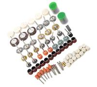 Qudinip Ensemble D'Accessoires pour Outils Rotatifs, 145 Pièces, pour Mini Perceuse, avec Polissage Durable, Accessoires de Coupe et de Meulage pour Projets de Bricolage