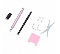 Qudinip Ensemble D'aimants à Ongles 3 en 1, Professionnel pour un Nail Art Exquis et une créativité de Conception en Salon, 9 Pièces en Alliage ABS