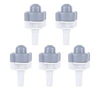 Qudinip Ensemble de Buses d'eau Durables, 5 Pièces, pour Une Irrigation Efficace dans Les Jardins, Pelouses et, ABS Gris