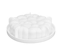 Qudinip Ensemble de Moules à Gâteaux en Silicone pour la Cuisson de Mousse et de Desserts au Chocolat pour la Cuisine à Domicile, 1 X Moule en Forme de Cœur D'amour, Non Toxique et Durable