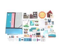 Qudinip Ensemble de Planches en Feutre pour Les Tout-Petits, Pièces de Storyboard en Feutre pour L'éducation Préscolaire, Jouets Interactifs Portables pour L'éducation Préscolaire, la