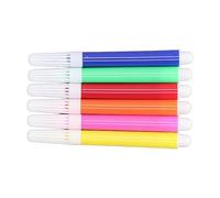Qudinip Ensemble de Stylos Marqueurs de Peinture Acrylique, 6 Pièces, Stylos de Peinture à Base D'eau Lisse et Brillant pour les Projets D'artisanat Doodle