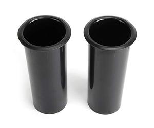 Qudinip Ensemble de Tubes Inverseurs 2 Pièces Tubes Sonores Durables de 60mm de Diamètre pour Haut-parleurs de 6 à 10 Pouces, Effet de Basse de Haute qualité