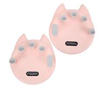Qudinip Ensemble D'entraîneurs de Doigts de Piano pour Renforcer et Corriger la Posture pour les Débutants en ABS et Silicone Durables 2 Pièces (Rose)