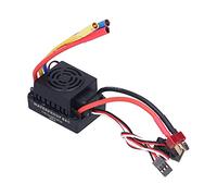 Qudinip ESC 60A, Contrôleur de Vitesse électronique étanche avec Bec 5,8V 3A intégré pour Voiture Télécommandée 1 10, Réglage de la Carte de Programme de Support