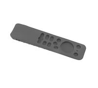 Qudinip Étui de Protection en Silicone Souple pour Télécommande TV Stick, Housse Antichoc Anti-Chute pour Enfants et Animaux de Compagnie, Matériau Durable (Gris Profond)