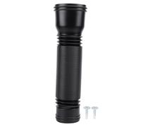 Qudinip Extension de Dispersion de la Gouttière de Pluie, Extension de Drain Extensible Flexible Extender avec Gardien de Démarrage pour Tuyau de Descente Extérieur 20-59 Pouces (Noir)