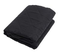 Qudinip Feuille de Transfert Patient Absorbant l'eau Double Face Imperméable avec Poignée pour Soins aux Personnes âgées Réutilisable Noir 102 X 92 Cm 1 unité (Noire)