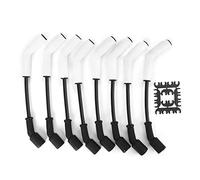 Qudinip Fil de Bougie D'allumage, Construction Double en Silicone de 8 Mm, 500 Ohms par Pied avec Bottes en Céramique, Résistance à 2000 F pour Moteurs GM LS LT Camaro 1997 2004