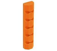 Qudinip Gestionnaire de Lignes de Données, Organisateur de Câbles Multicolore Durable pour Ordinateurs Portables, Bureau à Domicile 22P19-RTK (Orange)