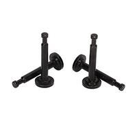 Qudinip Goupilles D'amortisseur 4 Pièces, Kit de Broches de Remplacement en Acier à Ajustement serré pour Voiture 1/7 1/8 RC, avec Taille Standard pour une Connexion Ferme (Noir)
