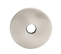 Qudinip Grande Bride de Bras de Douche, Plaque de Rosace de Bras de Douche en Acier Inoxydable 304 avec Joint Central en Caoutchouc Durable, pour Remplacement de Tuyau G1/2 Pouces Couvrant (Brossé)