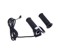 Qudinip Grip de Gaz à Vélos électrique, 48 V Universel Twist Licette avec Affichage de la Batterie pour Vélo motorisé à Scooter électrique de Guidon de 2,22 Cm