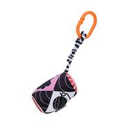 Qudinip Hochet Suspendu pour bébé de Forme Géométrique, Jouet en Peluche Mignon pour Poussette, Stimule la Conscience Visuelle, Taille 23 Cm, Sûr et (#3)