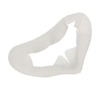 Qudinip Housse de Visage en Silicone VR pour 2, Coussin Lavable, Résistant à la Transpiration, Résistant à la Lumière, pour Une Expérience de Jeu (Gris)