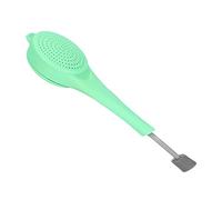 Qudinip Infuseur à Passoire à thé en Silicone pour Gadgets de Brassage de thé en Vrac Vert 17 Cm 1 Pièce