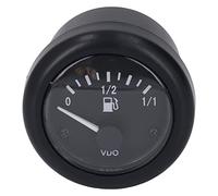 Qudinip Jauge de Carburant Marine, Compacte et Légère, Excellent Test de Niveau de Performance pour Automobile, Moto, Camion, Matériau ABS, Taille 2 Pouces (12V)