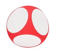 Qudinip Jeu de Dés Vierges - Cubes D'écriture aux Couleurs Vives pour L'apprentissage et Les Jeux - Accessoire Pédagogique Portable et Nettoyable de 10 Cm (Rouge)