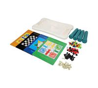 Qudinip Jeu de société 8 en 1 Portable pour Les Enfants de 3 Ans et Plus, Facile à Comprendre, Jeux Classiques éducatifs Amusants en Famille