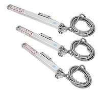 Qudinip Jeu D'échelles Linéaires de Haute Précision pour JCS900-2AE/JCS900-3AE, Alliage D'aluminium Durable, Mesure de Positionnement Répétée, 1 Jeu de 3 Règles (Course 0-300 mm 0-500 mm 0-600)