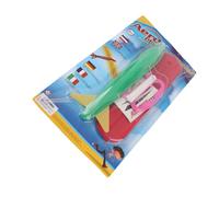 Qudinip Jouet de Cerf-Volant d'avion, Cerf-Volant d'avion 3D de Style Dessin animé avec Assemblage Facile, Léger et Portable, pour Voyage en Plein Air, Camping, Pique-Nique