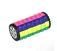 Qudinip Jouet de Puzzle Cylindrique, Jeu de Fidget à Glissière Rotative 3D pour Le Soulagement du Stress et Le Développement Mental des Enfants de 6 Ans et Plus