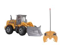 Qudinip Jouet de Voiture de Chasse-Neige télécommandé, Véhicule de Construction à Chargeur Frontal de Bulldozer électrique avec Pièces Mobiles et Conception Réaliste pour Les Enfants