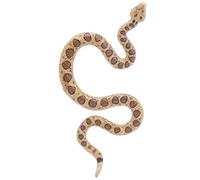Qudinip Jouet Modèle de Serpent de Simulation pour Le Plaisir éducatif et la Décoration, Mini Serpent en Plastique Très détaillé pour Les Enfants et Les Fêtes, 1 Pièce (#1)