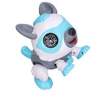 Qudinip Jouet Robot pour Chien, Capteur Tactile Interactif, pour Enfants de 3 Ans et Plus, contrôlé par la Voix et Détachable, avec Un Matériau de Haute qualité