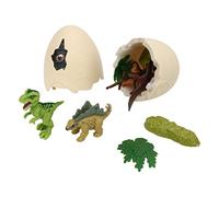 Qudinip Jouet œuf de Dinosaure, Mini Kit de Simulation Amusant pour Enfants de 3 Ans et Plus, fabriqué en Matériaux ABS Sûrs
