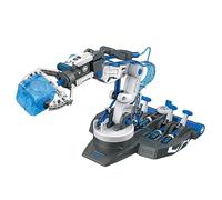 Qudinip Kit de Bras de Robot Hydraulique, Jouet de Bras Mécanique à Assembler Soi-même avec Ventouse à Pince et Pince Hydraulique, pour Expériences Scientifiques et Apprentissage (101 Bleu)