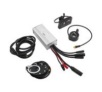 Qudinip Kit de Conversion de Batterie au Lithium pour Vélo, Contrôleur Puissant 22A avec Affichage LED S810 pour Vélos et Scooters électriques à Monter Soi-même
