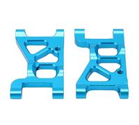 Qudinip Kit de Mise à Niveau de Bras de Suspension Avant en Alliage D'aluminium Durable pour Voiture 1/10 XV01 RC 2 Pièces
